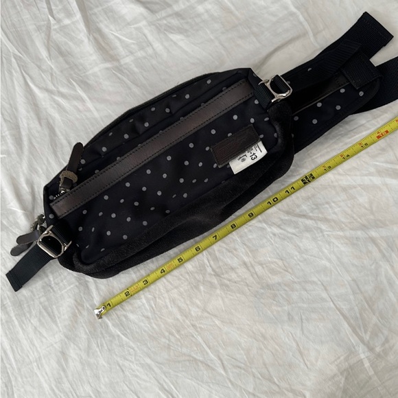 Stussy x mspc master piece product Fanny pack polka dot black bag street wear - Picture 2 of 10